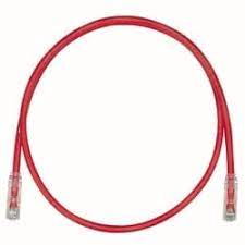Patch Cord CAT 6, 1mt 3Ft  Panduit Rojo