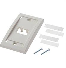 Faceplate Panduit 1 Puerto Blanco.